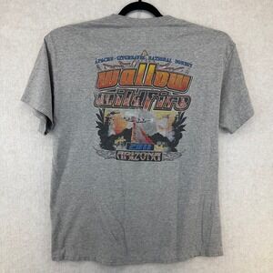 Thrashed Mens XL T Shirt Apache National Forest Wallow Wildfire Arizona 2011